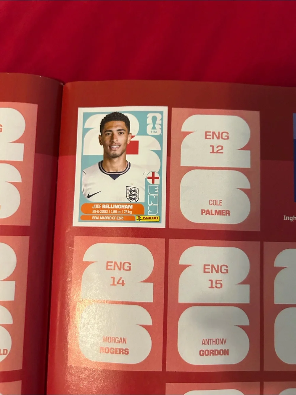 Panini World Cup 2026 Sticker Album - Multicolor with Gold Trophy